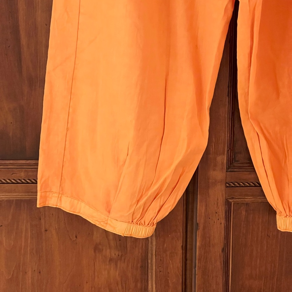 Free People Orange Wide Leg Pants - Picture 10 of 16